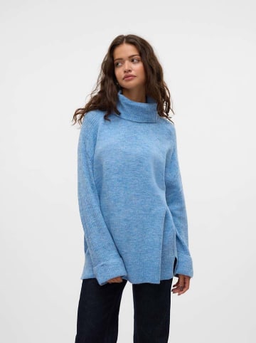 Vero Moda Rollkragenpullover in Hellblau