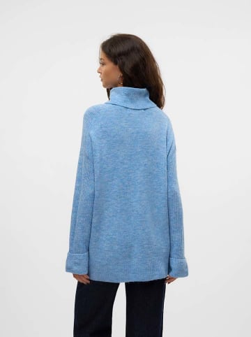 Vero Moda Rollkragenpullover in Hellblau
