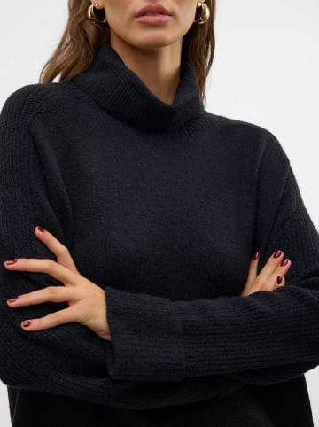 Vero Moda Rollkragenpullover in Schwarz