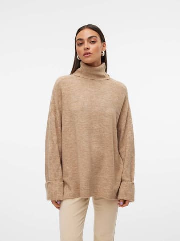 Vero Moda Rollkragenpullover in Beige