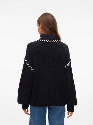 Vero Moda Rollkragenpullover in Schwarz