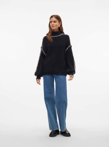 Vero Moda Rollkragenpullover in Schwarz