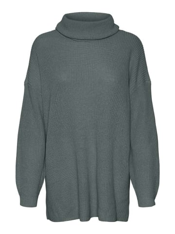 Vero Moda Rollkragenpullover in Grüngrau