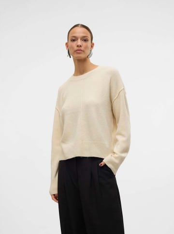 Vero Moda Sweter w kolorze kremowym