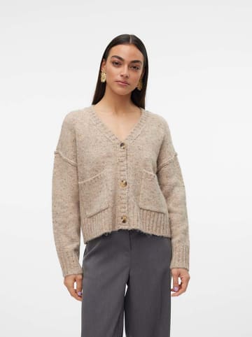 Vero Moda Kardigan w kolorze beżowym