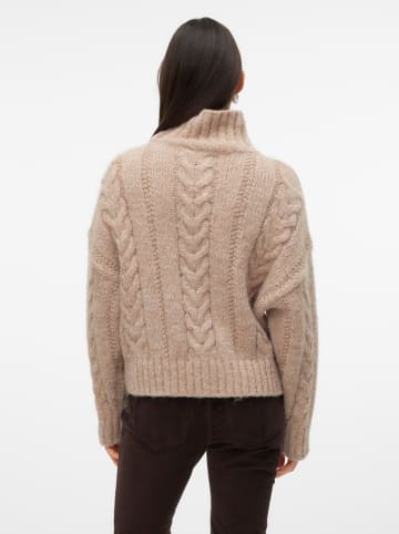 Vero Moda Sweter w kolorze beżowym