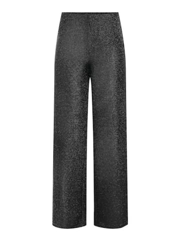 ONLY Hose in Schwarz/ Silber
