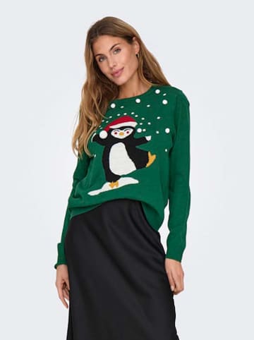 ONLY Pullover in Grün