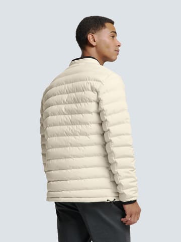 No Excess Doorgestikte jas beige