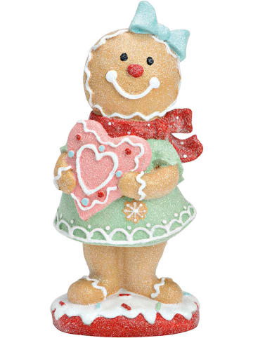 G. Wurm Decoratief figuur meerkleurig - (B)10 x (H)23 x (D)8 cm