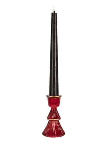 Clayre & Eef Kaarshouder rood - (H)10 x Ø 6 cm