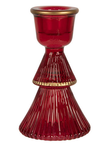 Clayre & Eef Kaarshouder rood - (H)10 x Ø 6 cm