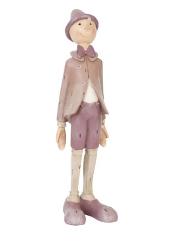 Clayre & Eef Dekofigur "Pinocchio" in Creme/ Rosa - (B)9 x (H)30 x (T)8 cm