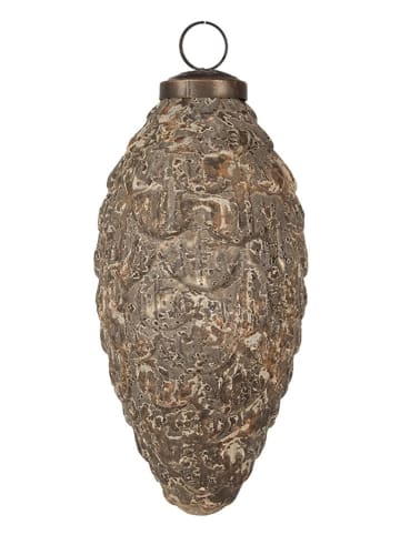 Clayre & Eef Bombka w kolorze beżowym - wys. 15 x Ø 7 cm