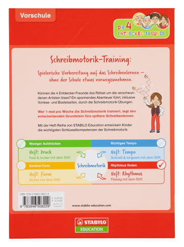 STABILO Lernbuch "Fit fürs Schreibenlernen: flüssig mit dem Stift"