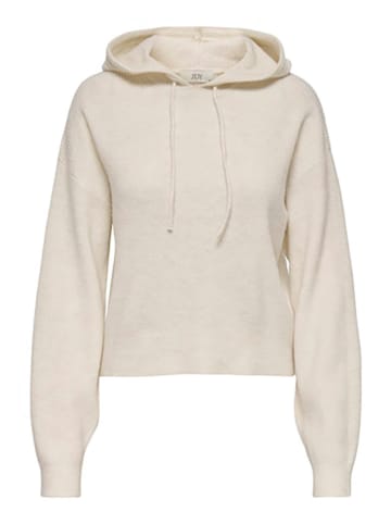 JDY Hoodie in Creme