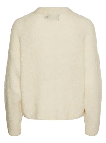 Pieces Pullover in Creme