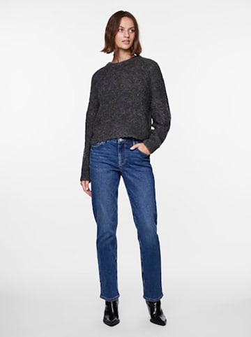 Pieces Pullover in Dunkelgrau