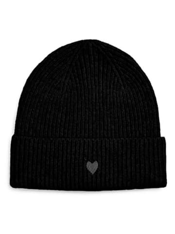 Pieces Beanie in Schwarz