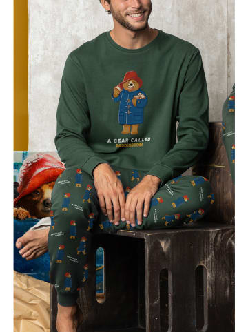 Paddington Pyjama "Paddington" donkergroen
