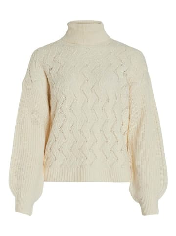 Vila Pullover in Creme