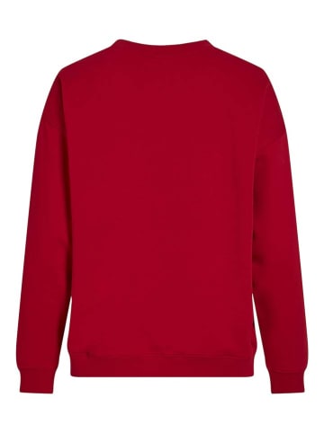 Vila Sweatshirt in Rot