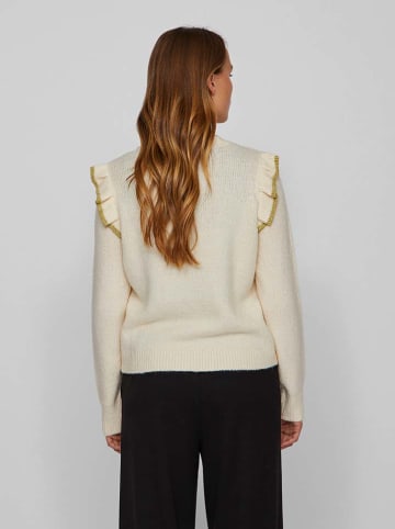 Vila Pullover in Creme