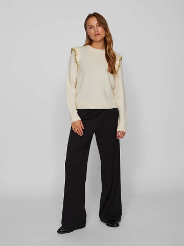 Vila Pullover in Creme