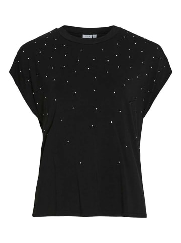 Vila Shirt in Schwarz