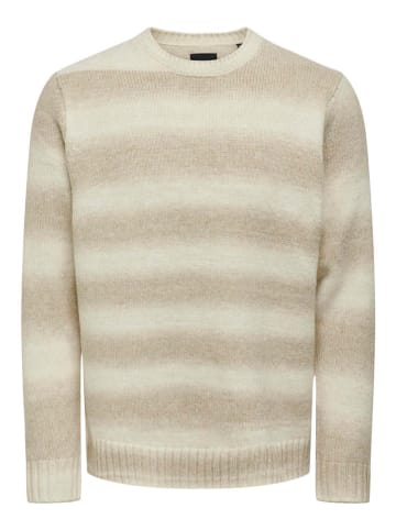 ONLY & SONS Pullover in Beige
