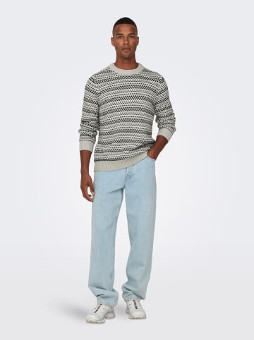 ONLY & SONS Pullover in Beige