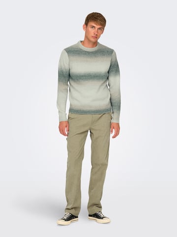 ONLY & SONS Sweter w kolorze zielonym