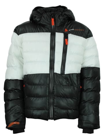 Peak Mountain Winterjas "Ecaptin" zwart/wit