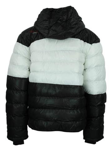 Peak Mountain Winterjacke "Ecaptin" in Schwarz/ Weiß