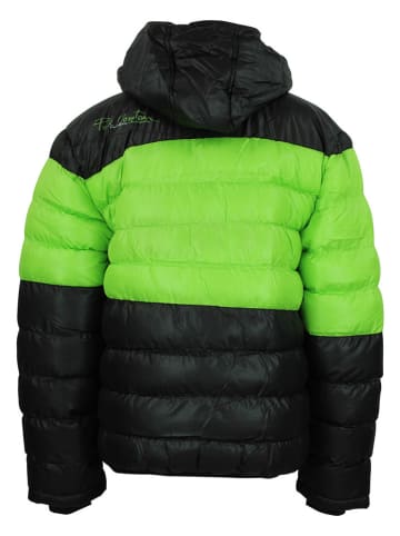 Peak Mountain Winterjacke "Ecaptin" in Schwarz/ Grün
