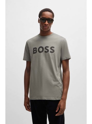 Hugo Boss Koszulka w kolorze szarym