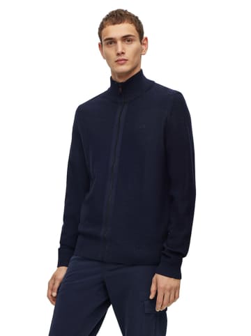 Hugo Boss Fashion Kardigan w kolorze granatowym