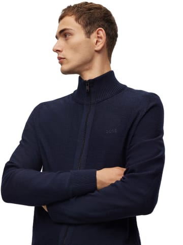 Hugo Boss Fashion Sweatjacke in Dunkelblau
