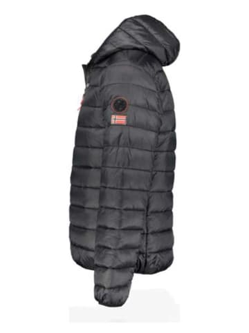 Geographical Norway Doorgestikte jas "Alaric" zwart