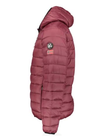 Geographical Norway Doorgestikte jas "Alaric" rood