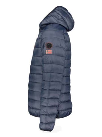 Geographical Norway Kurtka pikowana "Alaric" w kolorze granatowym