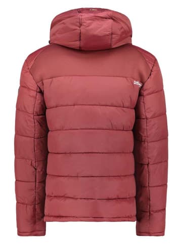 Geographical Norway Doorgestikte jas "Beachwood" rood