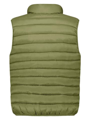 Geographical Norway Kamizelka pikowana "Vamigolor" w kolorze khaki