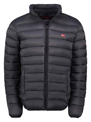 Geographical Norway Steppjacke "Amigolor" in Schwarz
