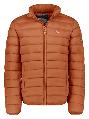 Geographical Norway Doorgestikte jas "Amigolor" bruin