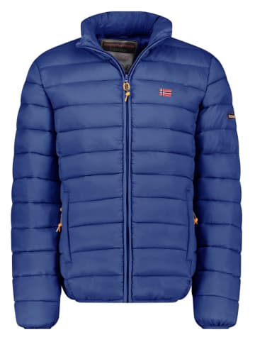 Geographical Norway Doorgestikte jas "Amigolor" blauw