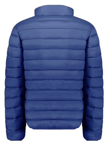 Geographical Norway Kurtka pikowana "Amigolor" w kolorze niebieskim