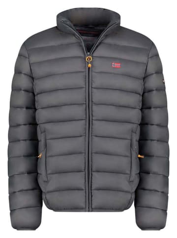 Geographical Norway Doorgestikte jas "Amigolor" grijs