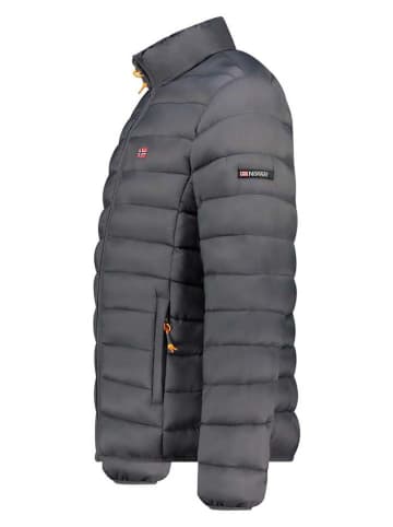 Geographical Norway Doorgestikte jas "Amigolor" grijs