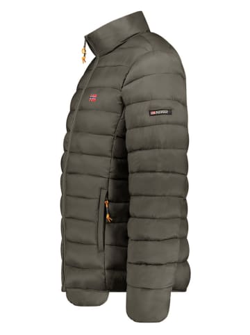Geographical Norway Doorgestikte jas "Amigolor" kaki